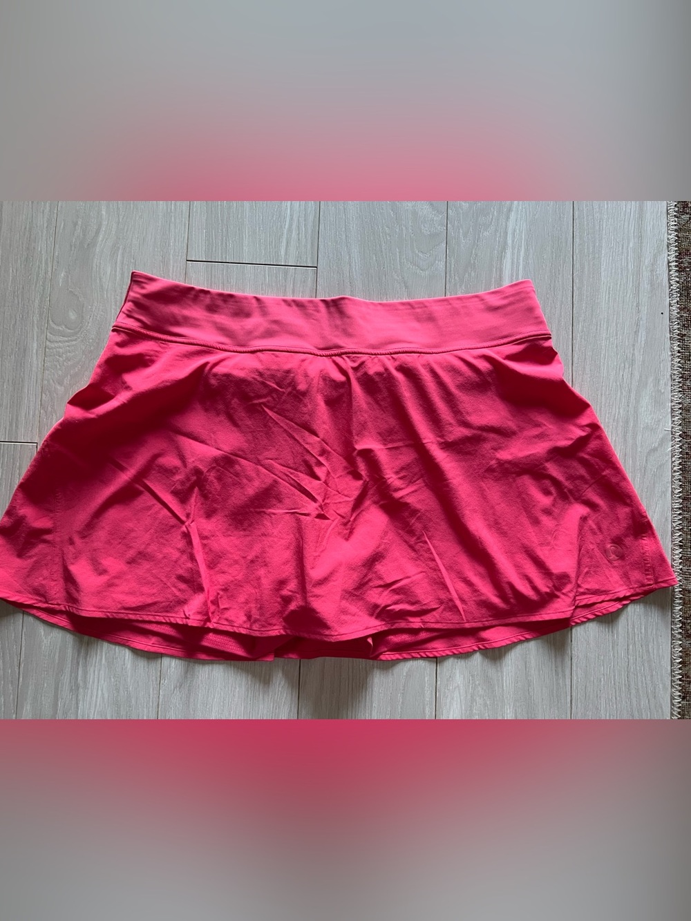 Lululemon lightweight high rise tennis skirt pink